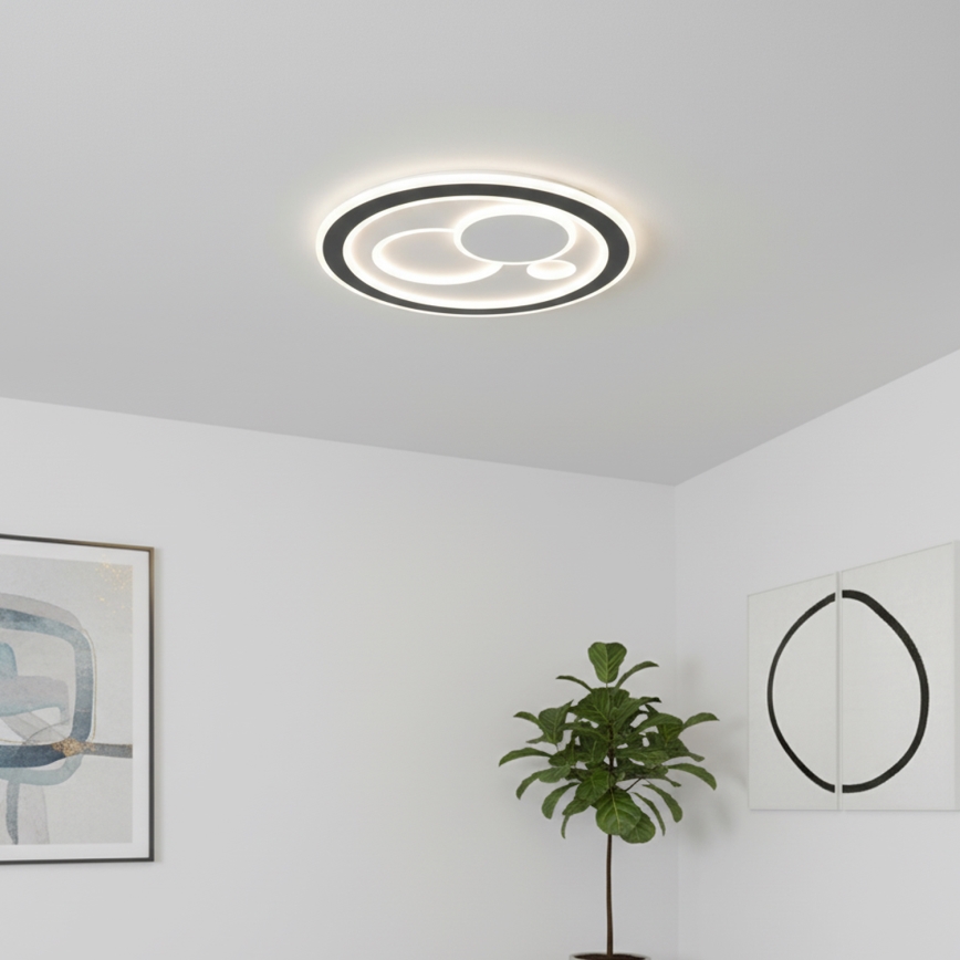 Brilagi - dimējama LED griestu lampa MODERN LED/89W/230V 3000-6000K Ø 47 cm + tālvadības pults