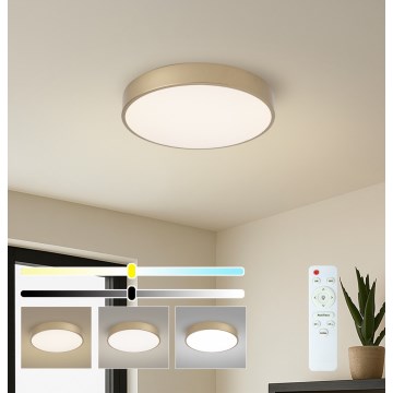 BRILAGI - Regulējama LED griestu lampa POOL LED/48W/230V 3000-6000K Ø 40 cm zelta + tālvadības pults