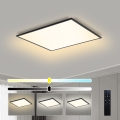 Brilagi - regulējama LED griestu lampa SLIMFRAME LED/58W/230V 60x60 cm 3000-6000K melna + tālvadība