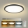 Brilagi - regulējama LED griestu lampa ULTRA SLIM LED/24W/230V 2700-6500K Ø 42 cm melna + tālvadība