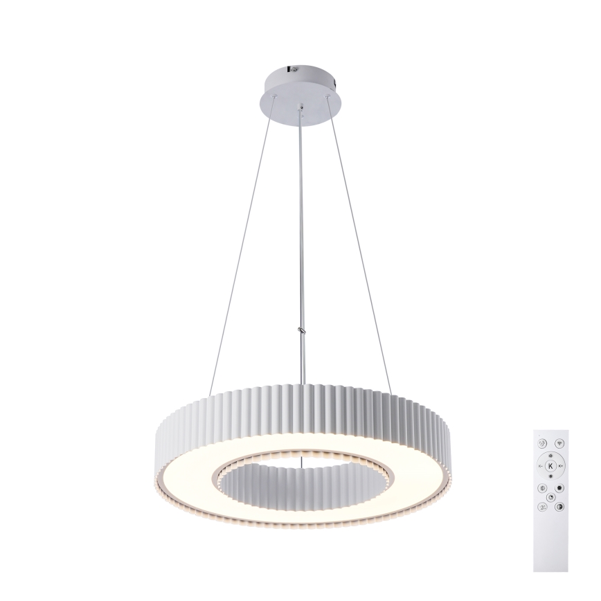 Brilagi - LED regulējama pakaramā lampa uz troses LUMIX LED/48W/230V 3000-6000K balta Ø 50 cm + tālvadības pults