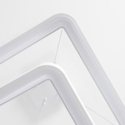 Brilagi - Regulējams LED lustrs uz troses FALCON SLIM LED/78W/230V 3000-6500K 50x50 cm balts + tālvadības pults