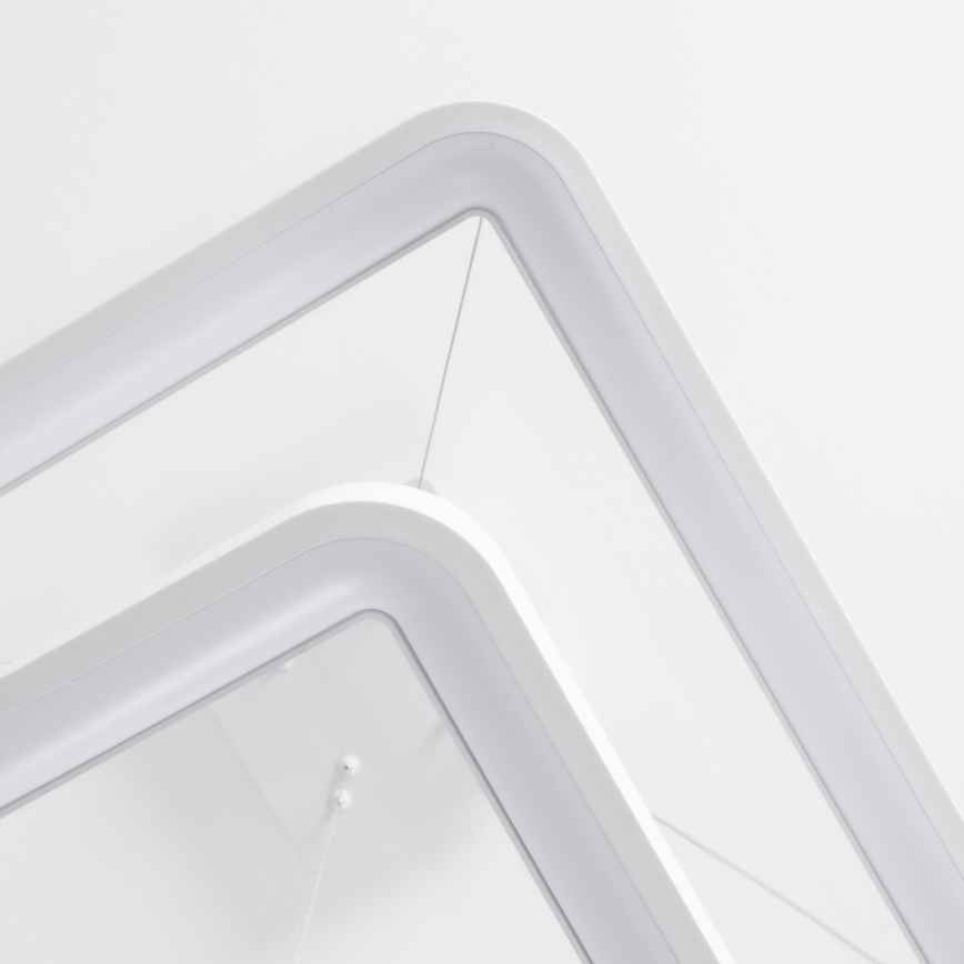 Brilagi - Regulējams LED lustrs uz troses FALCON SLIM LED/78W/230V 3000-6500K 50x50 cm balts + tālvadības pults