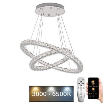 Brilagi - regulējama LED lustra uz troses COSMOWAVE LED/115W/230V 3000-6500K + tālvadības pults