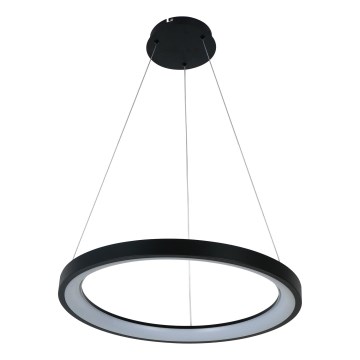 Brilagi - regulējama LED lustra uz troses FALCON SLIM LED/42W/230V 3000-6500K Ø 50 cm melna + tālvadība