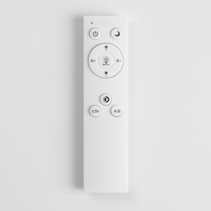 Brilagi - regulējams LED lustrs uz troses FALCON LED/40W/230V 3000–6500K Ø45 cm balts + ar tālvadības pulti