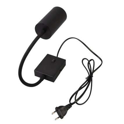 BRILAGI - Lokana sienas lampa ar slēdzi SELE 1xGU10/30W/230V, melna/zelta