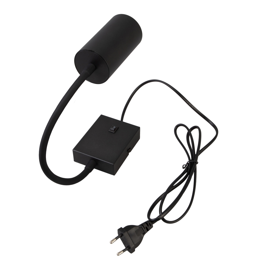 BRILAGI - Lokana sienas lampa ar slēdzi SELE 1xGU10/30W/230V, melna/zelta