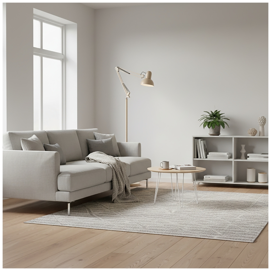Brilagi - Regulējamā stāvlampa TASKER 1xE27/60W/230V 184 cm bēša