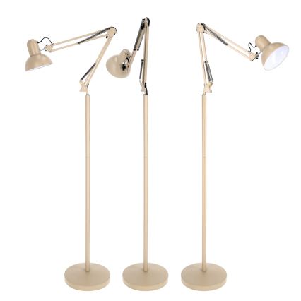 Brilagi - Regulējamā stāvlampa TASKER 1xE27/60W/230V 184 cm bēša