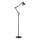 Brilagi - Regulējamā stāvlampa TASKER 1xE27/60W/230V 184 cm melna