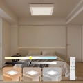 Brilagi - Regulējama vannas plafona lampa FRAME SMART LED/24W/230V 30x30 cm 3000-6000K IP44 balta + tālvadības pults
