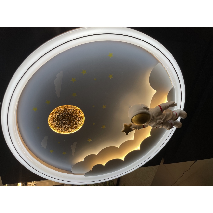 Brilagi - LED regulējamā bērnu griestu lampa LED/42W/230V 3000/5700K astronauts