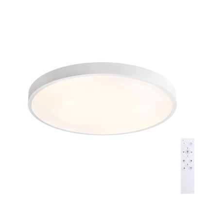 Brilagi - LED ar regulējamu spilgtumu griestu gaismeklis GLASS POOL DOUBLE LED/60W/230V 3000-6000K 50 cm balts + tālvadības pults