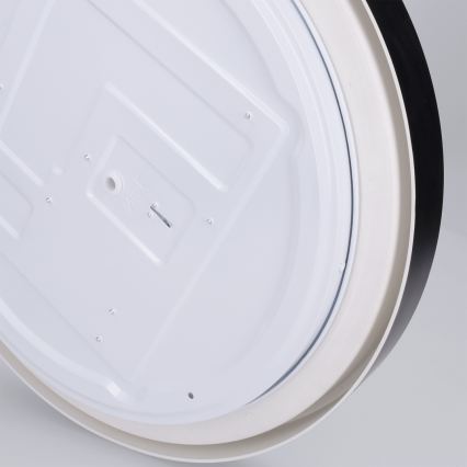 Brilagi - LED aptumšojams griestu gaismeklis MATTEO LED/48W/230V 3000-6500K Ø 41 cm melns + tālvadība