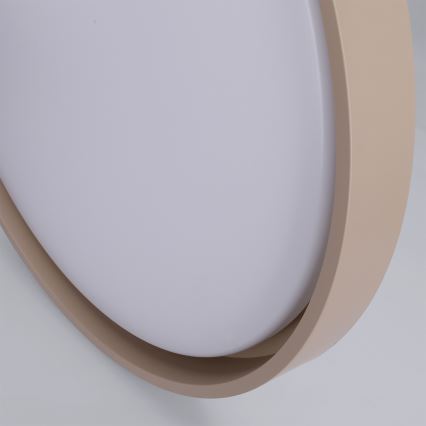 Brilagi - MATTEO dimējams LED griestu gaismeklis 60W/230V, 3000–6500K, Ø 51,5 cm, taupe, ar tālvadības pulti