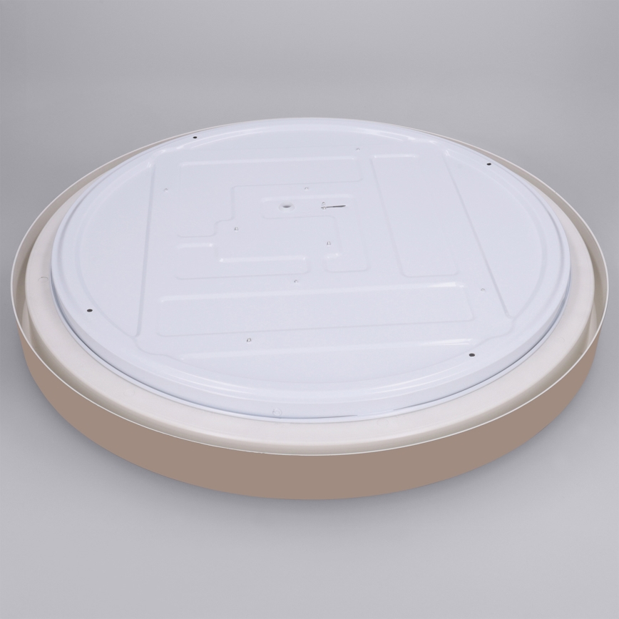 Brilagi - MATTEO dimējams LED griestu gaismeklis 60W/230V, 3000–6500K, Ø 51,5 cm, taupe, ar tālvadības pulti