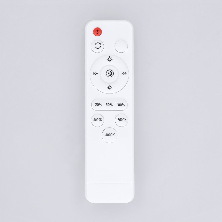 Brilagi - MATTEO dimējams LED griestu gaismeklis 60W/230V, 3000–6500K, Ø 51,5 cm, taupe, ar tālvadības pulti