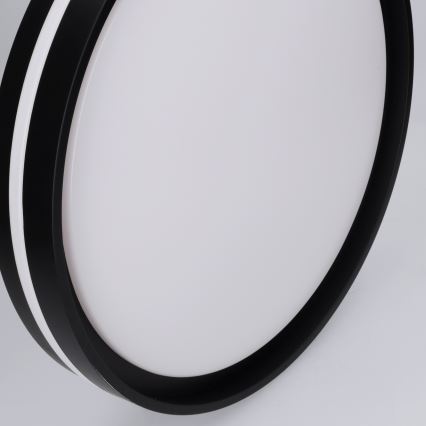 Brilagi - LED regulējams griestu gaismeklis NAOMI LED/48W/230V 3000-6500K Ø 39 cm melns + tālvadības pults
