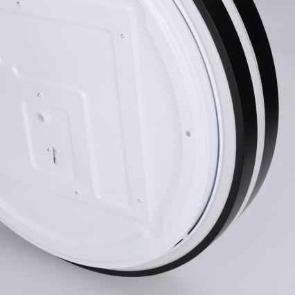 Brilagi - LED regulējams griestu gaismeklis NAOMI LED/48W/230V 3000-6500K Ø 39 cm melns + tālvadības pults