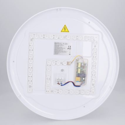 Brilagi - LED regulējams griestu gaismeklis NAOMI LED/48W/230V 3000-6500K Ø 39 cm melns + tālvadības pults