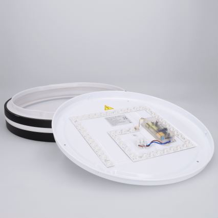 Brilagi - LED regulējams griestu gaismeklis NAOMI LED/48W/230V 3000-6500K Ø 39 cm melns + tālvadības pults