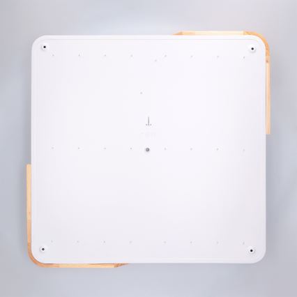 BRILAGI - regulējams LED griestu lukturis PILANA LED/60W/230V 3000-6500K ozols/balts 56x56 cm + tālvadības pults