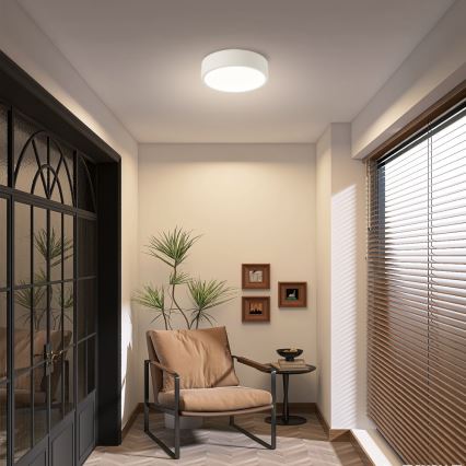 Brilagi - LED dimējamais griestu gaismeklis POOL LED/18W/230V 3000-6000K 20 cm balts + tālvadības pults