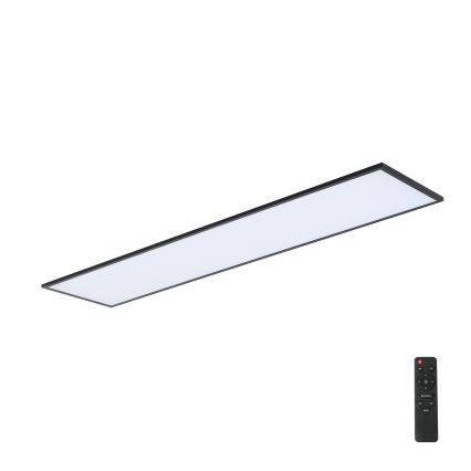 Brilagi - LED aptumšojama griestu lampa SLIMFRAME LED/58W/230V 120x30 cm 3000-6000K melna + tālvadības pults