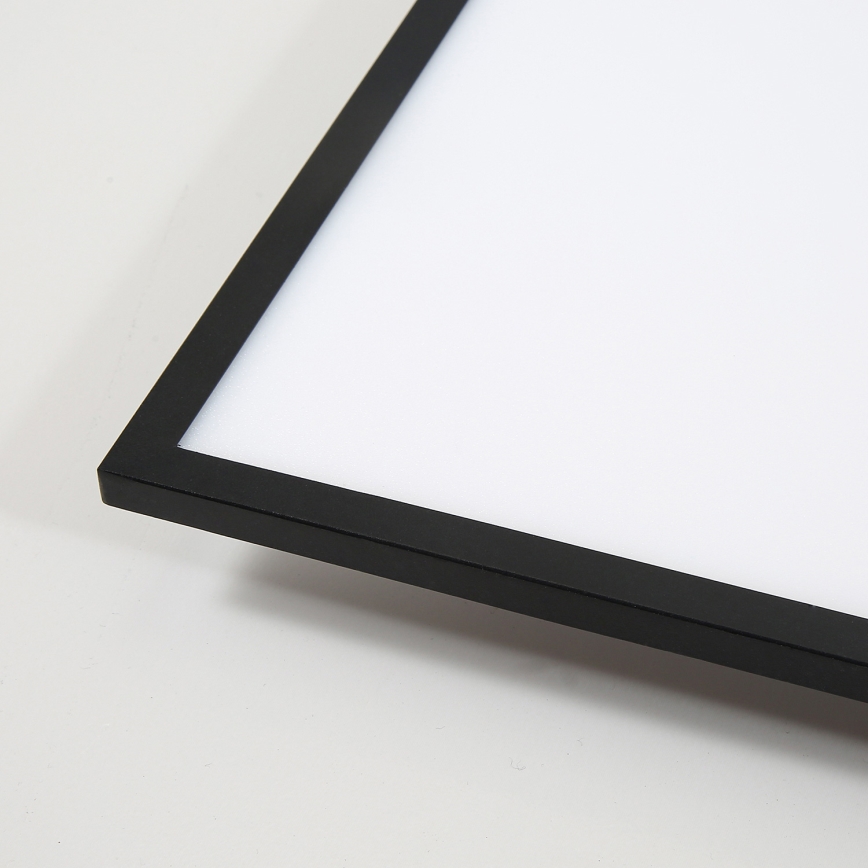 Brilagi - LED aptumšojama griestu lampa SLIMFRAME LED/58W/230V 120x30 cm 3000-6000K melna + tālvadības pults