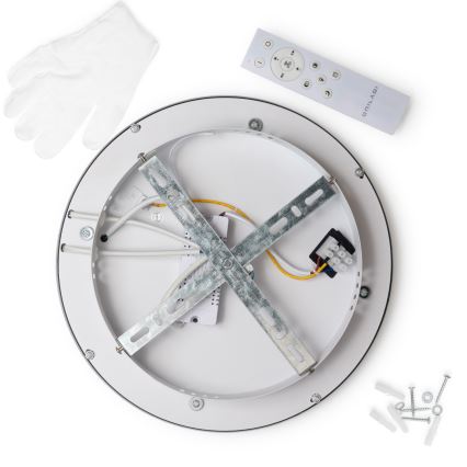 Brilagi - LED regulējama griestu lampa TRIVARO LED/72W/230V 3000-6000K Ø 40 cm + tālvadības pults