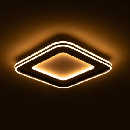 Brilagi - LED aptumšojama griestu lampa TRIVARO LED/88W/230V 3000-6000K 40x40 cm + tālvadība