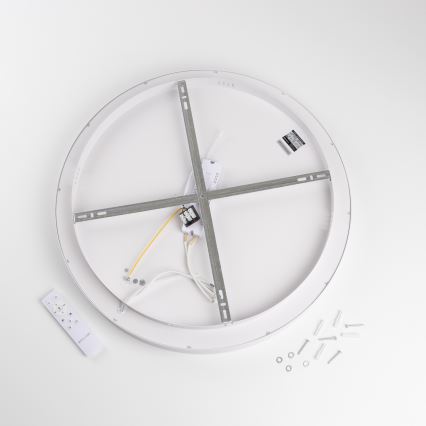 Brilagi - LED dimmējams griestu gaismeklis FALCON II LED/99W/230V 3000-6500K Ø 60 cm balts + ar tālvadības pulti