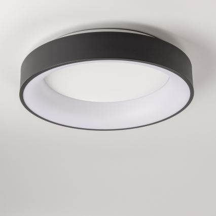Brilagi - LED griestu lampa ar regulējamu spilgtumu FALCON LED/80W/230V 3000-6500K Ø 60 cm melna + tālvadības pults