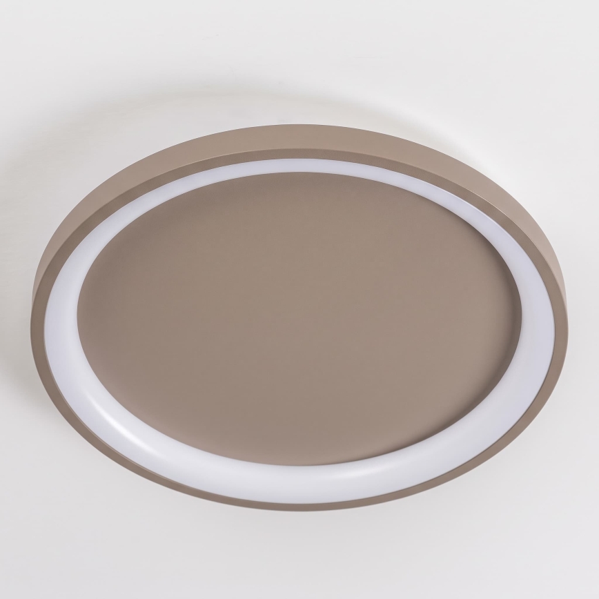 BRILAGI - LED dimējams griestu gaismeklis FALCON SLIM LED/42W/230V 3000-6500K Ø 50 cm bēšs + tālvadības pults