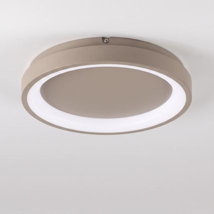 BRILAGI - LED dimējams griestu gaismeklis FALCON SLIM LED/42W/230V 3000-6500K Ø 50 cm bēšs + tālvadības pults