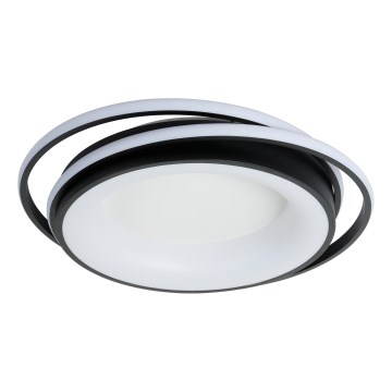 Brilagi - regulējams LED griestu gaismeklis IRIS LED/84W/230V 3000-6000K 47x51 cm melns + tālvadības pults