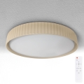 Brilagi - Regulējams LED griestu gaismeklis LUCIA LED/48W/230V 3000-6500K Ø 41 cm bēšs + ar tālvadības pulti