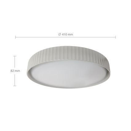 Brilagi - LED regulējama griestu lampa LUCIA LED/48W/230V 3000-6500K diam. 41 cm balta + ar tālvadības pulti