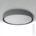 Brilagi - regulējams LED griestu gaismeklis LUCIA LED/60W/230V 3000–6500K Ø59 cm pelēks + tālvadības pults