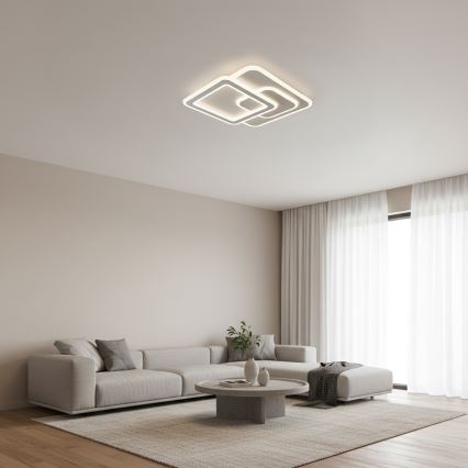 Brilagi - LED regulējams griestu gaismeklis MODERN LED/80W/230V 3000-6000K 52,5x52,5 cm + ar tālvadības pulti