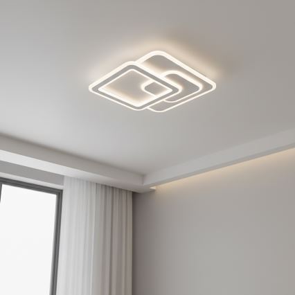 Brilagi - LED regulējams griestu gaismeklis MODERN LED/80W/230V 3000-6000K 52,5x52,5 cm + ar tālvadības pulti