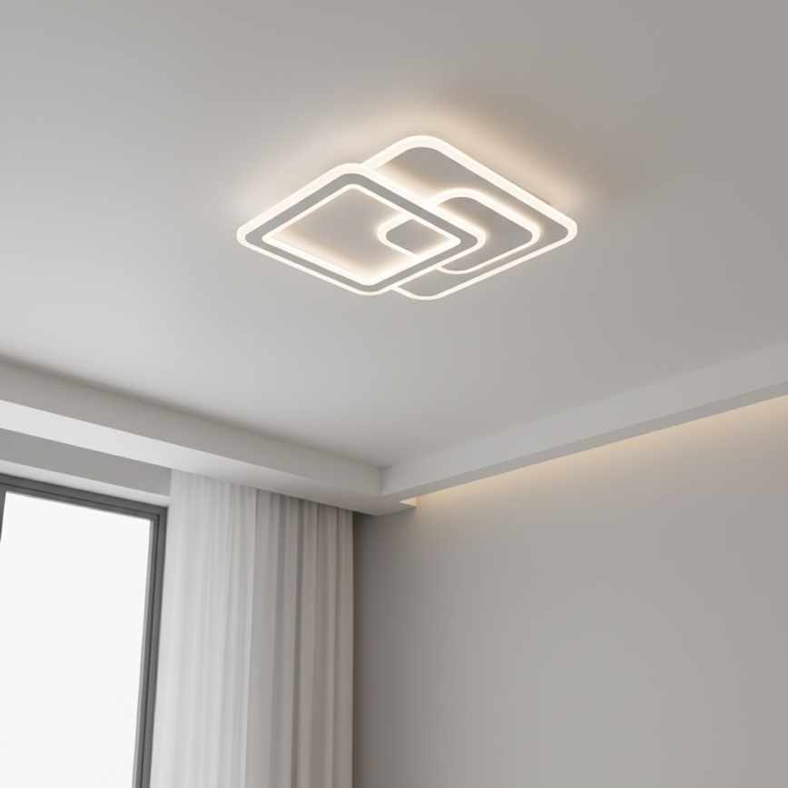 Brilagi - LED regulējams griestu gaismeklis MODERN LED/80W/230V 3000-6000K 52,5x52,5 cm + ar tālvadības pulti