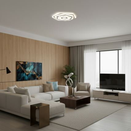 Brilagi - MODERN LED dimmējama griestu lampa/85W/230V 3000-6000K Ø 53 cm + tālvadības pults