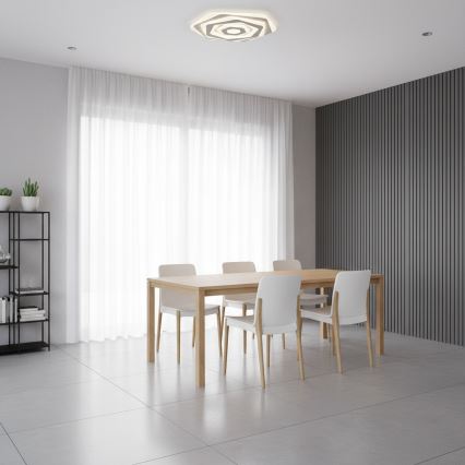 Brilagi - MODERN LED dimmējama griestu lampa/85W/230V 3000-6000K Ø 53 cm + tālvadības pults