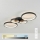 Brilagi - regulējams LED griestu gaismeklis RINGO LED/34W/230V 3000-6000K 28x78 cm melns + tālvadība