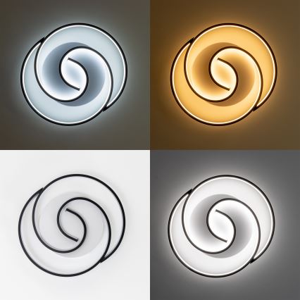 Brilagi - LED dimējams griestu gaismeklis VELO LED/52W/230V 38x48 cm 3000/4000/6000K + ar tālvadības pulti