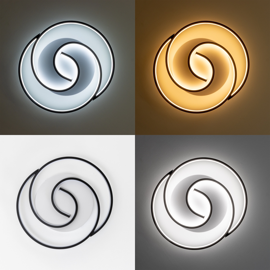 Brilagi - LED dimējams griestu gaismeklis VELO LED/52W/230V 38x48 cm 3000/4000/6000K + ar tālvadības pulti