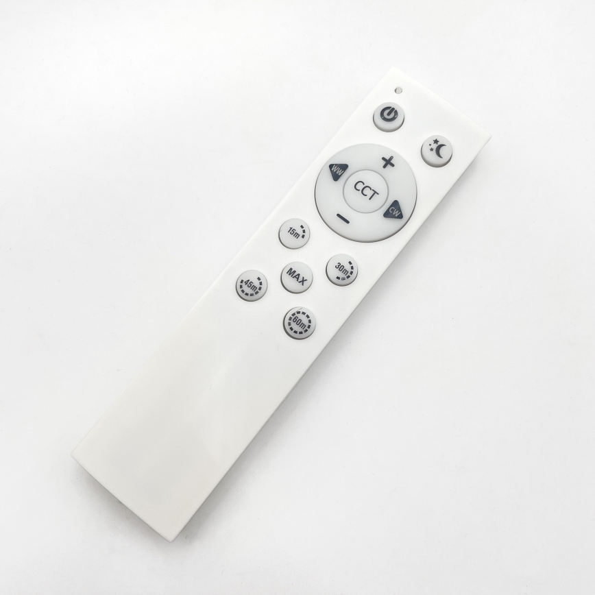 Brilagi - LED regulējams griestu lukturis MANAROLA REMOTE LED/24W/230V 3000-6500K pr. 41 cm, ozols + tālvadības pults
