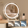 BRILAGI - regulējams LED grima spogulis CALIFORNIA, 17 W, 230 V, 3000/4000/6500 K, Ø 42 cm, balts